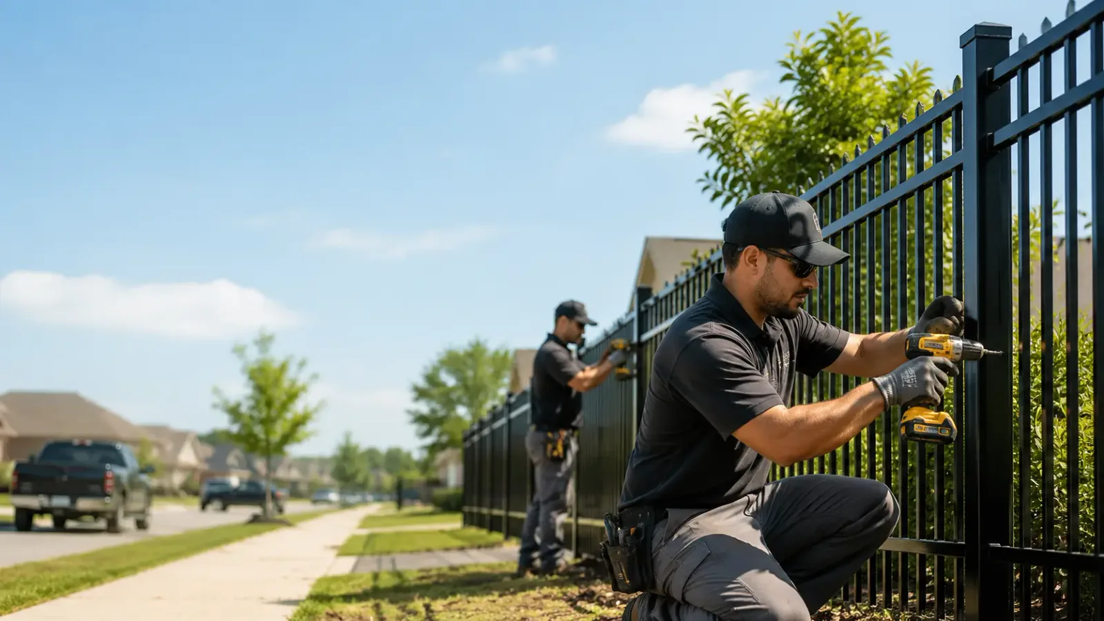 Metal Fence Installation in Rock Valley, IA